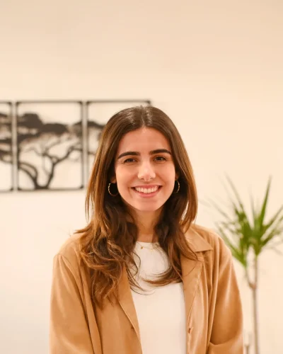 Mireia Llardén, psicologa vilanova, a la seva consulta de teràpia